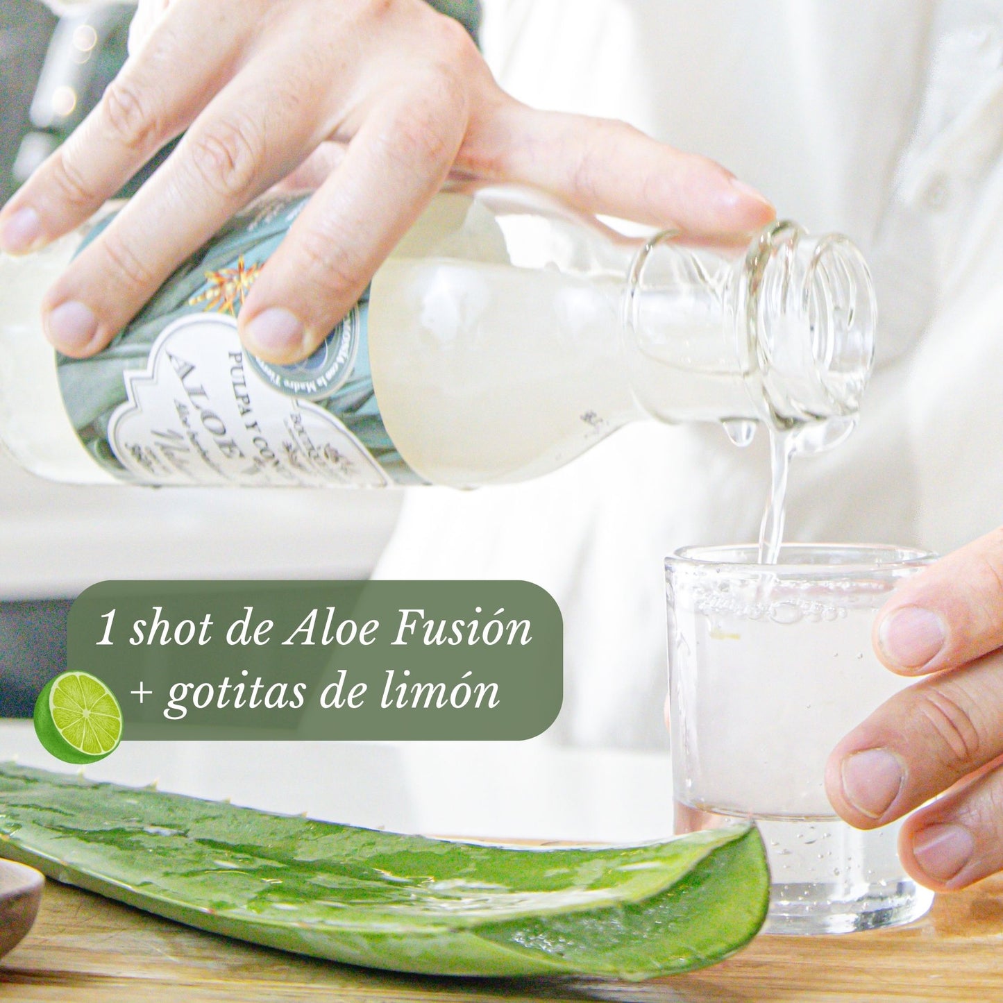 ALOE FUSIÓN: PULPA Y CONCENTRADO DE ALOE VERA