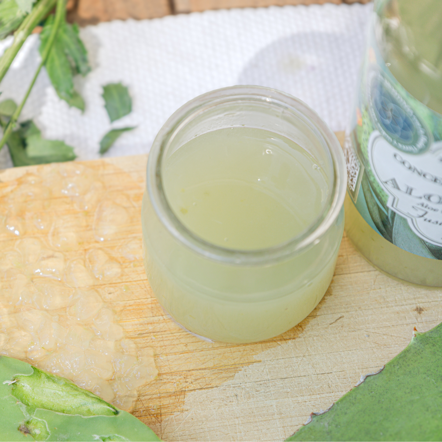 FUSIÓN: PULPA DE ALOE Y CONCENTRADO DE NOPAL
