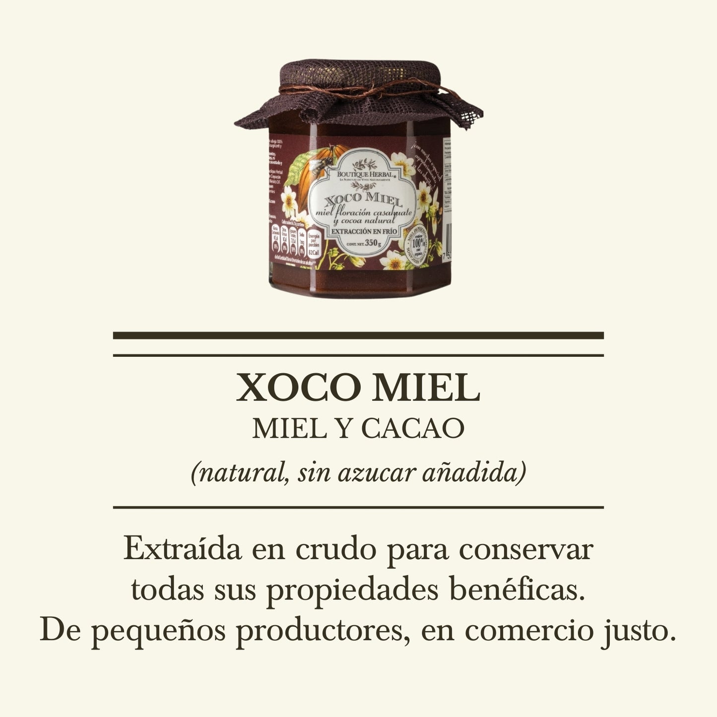 v. XOCOMIEL: MIEL Y COCOA