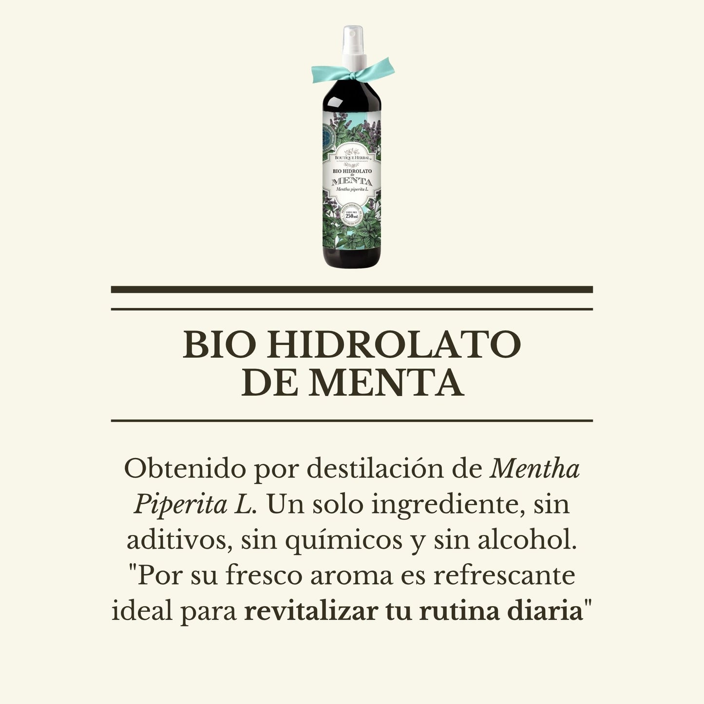 BIO HIDROLATO DE MENTA