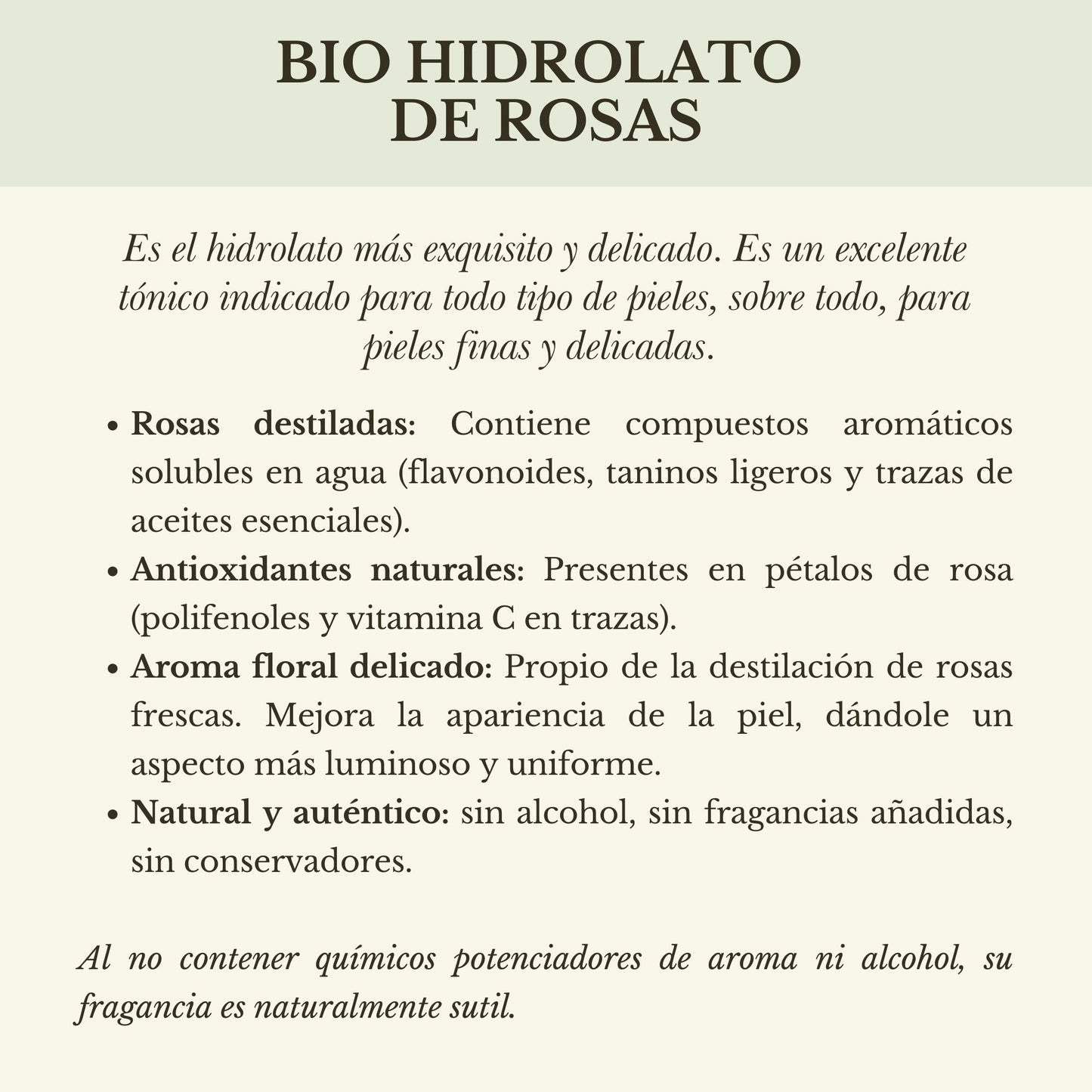 MINI HIDROLATO DE ROSAS (100ml)