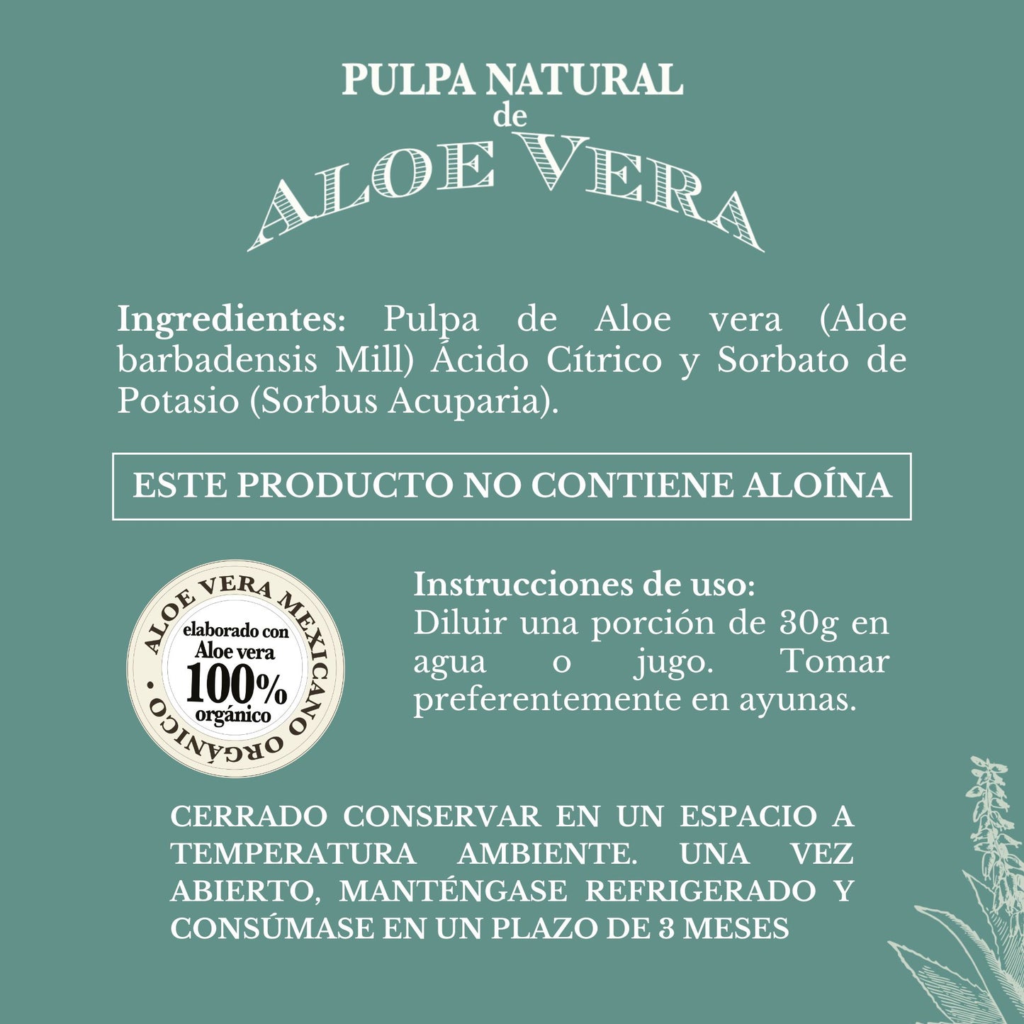KIT BUEN FIN: Pulpa de aloe vera + Crema renovación profunda