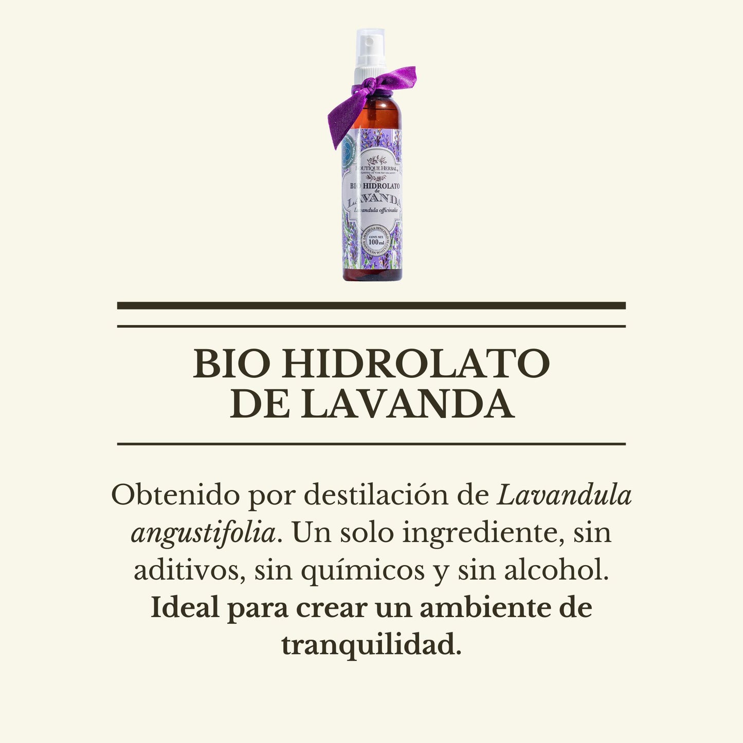 MINI HIDROLATO DE LAVANDA (100ml)