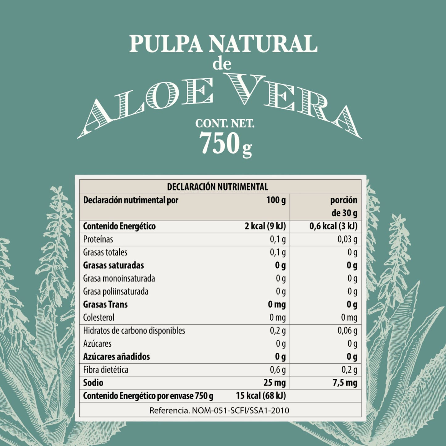 PULPA NATURAL DE ALOE VERA