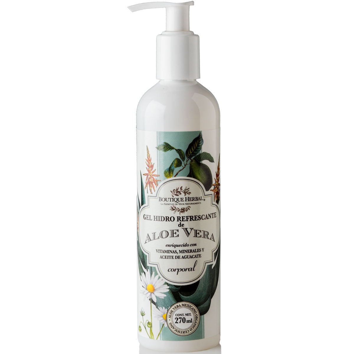 GEL HIDRO-REFRESCANTE DE ALOE VERA CORPORAL