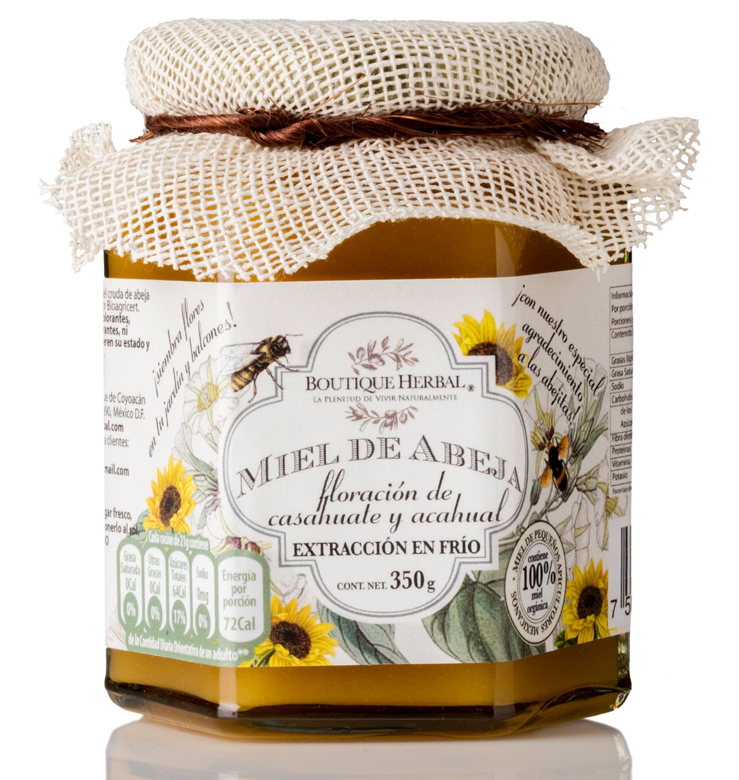 MIEL MANTEQUILLA ORGÁNICA