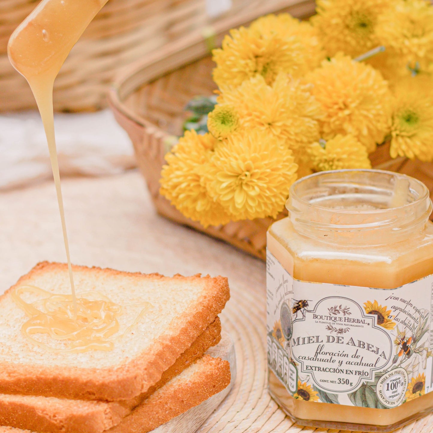 MIEL MANTEQUILLA ORGÁNICA