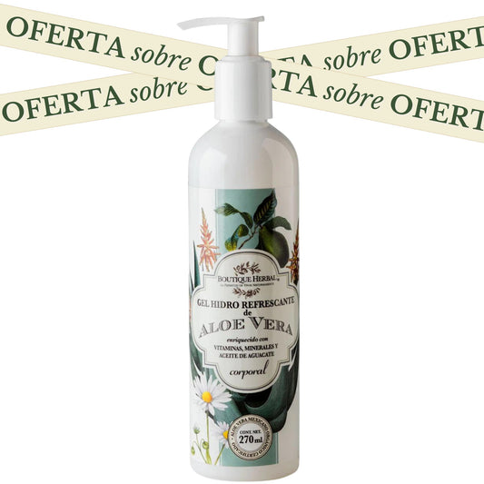 GEL HIDRO-REFRESCANTE DE ALOE VERA CORPORAL