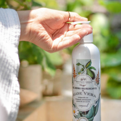 GEL DE ALOE VERA ORGÁNICO HIDRATANTE (CORPORAL)
