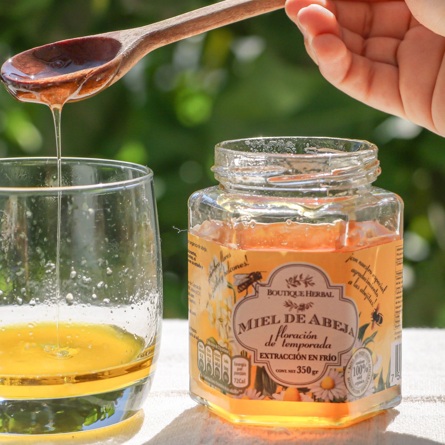 MIEL ORGÁNICA DE FLORACIÓN DE TEMPORADA