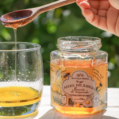 MIEL ORGÁNICA DE FLORACIÓN DE TEMPORADA