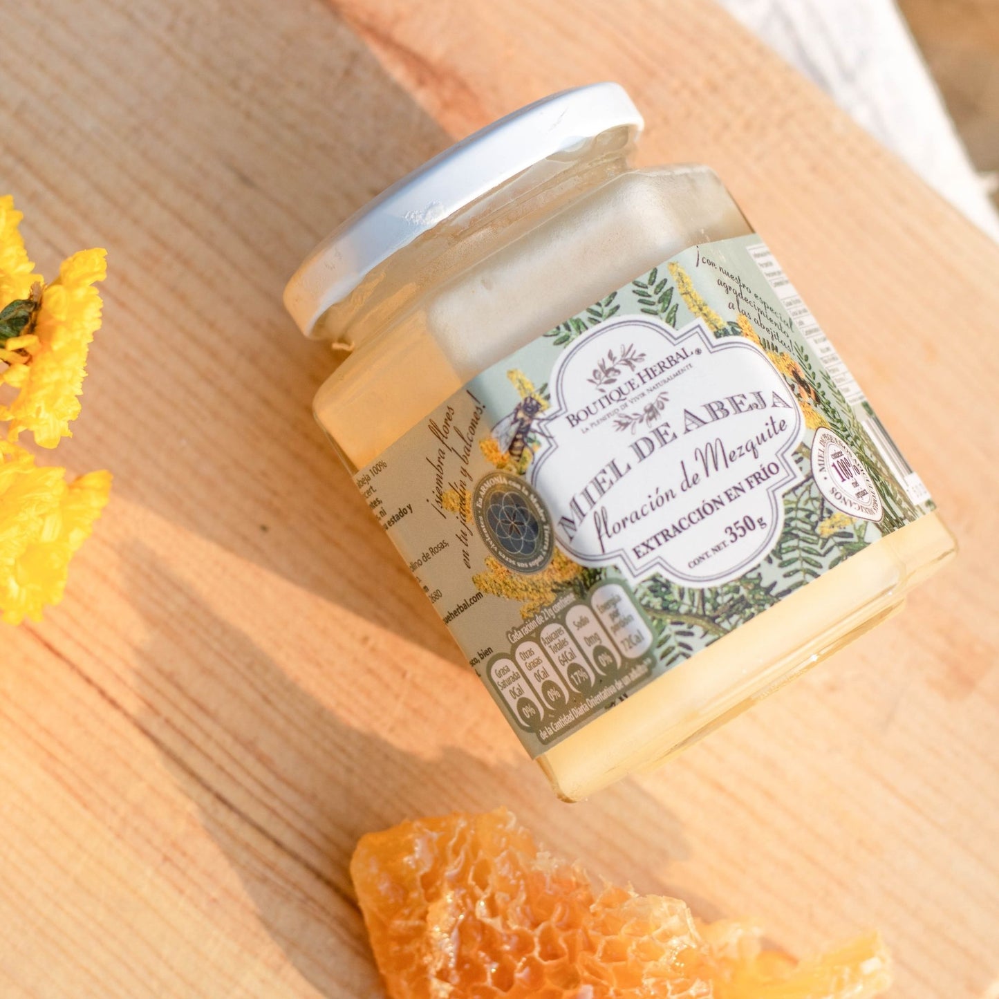 MIEL DE MEZQUITE ORGÁNICA