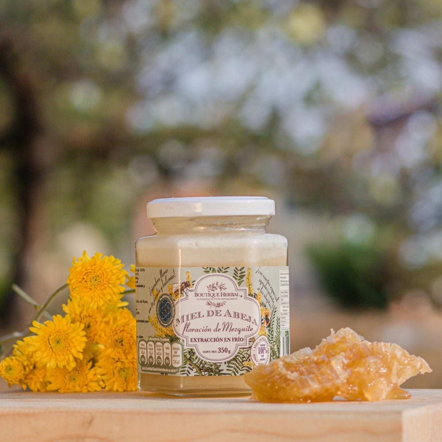 MIEL DE MEZQUITE ORGÁNICA