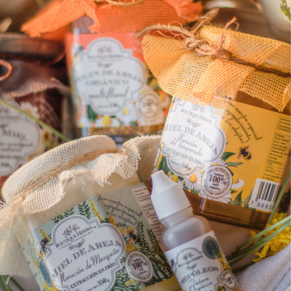 MIEL ORGÁNICA DE FLORACIÓN DE TEMPORADA