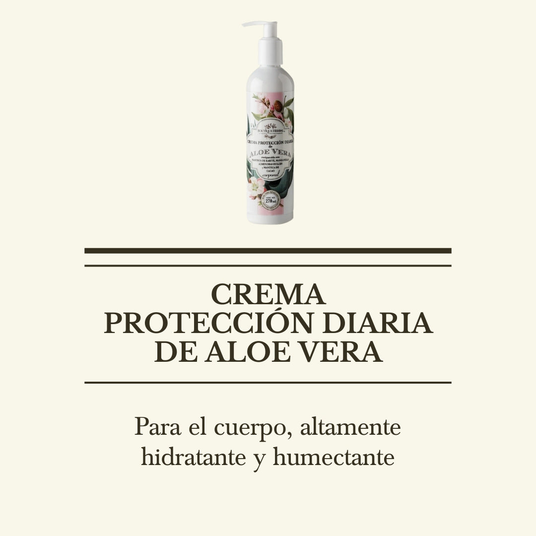 CREMA DE ALOE VERA ORGÁNICA