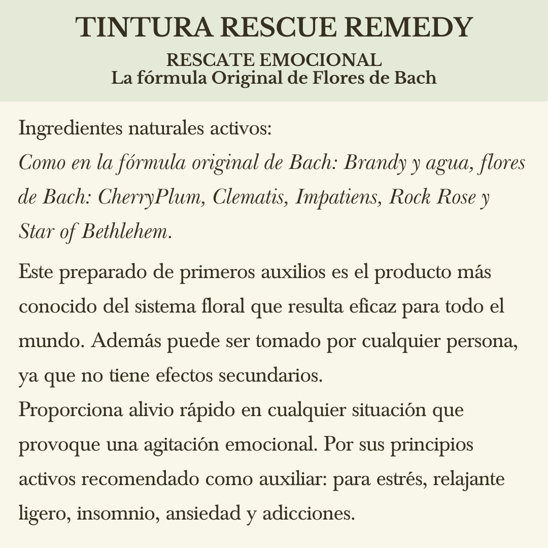 TINTURA RESCUE REMEDY