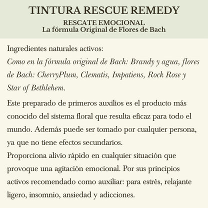 TINTURA RESCUE REMEDY