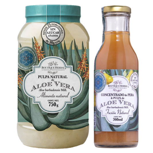 KIT ALOE Y PERA DE TEMPORADA