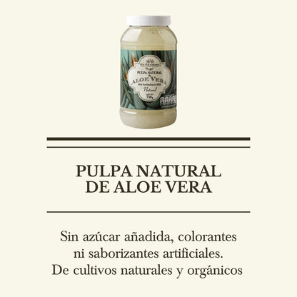 PULPA DE ALOE VERA COMESTIBLE ORGÁNICO