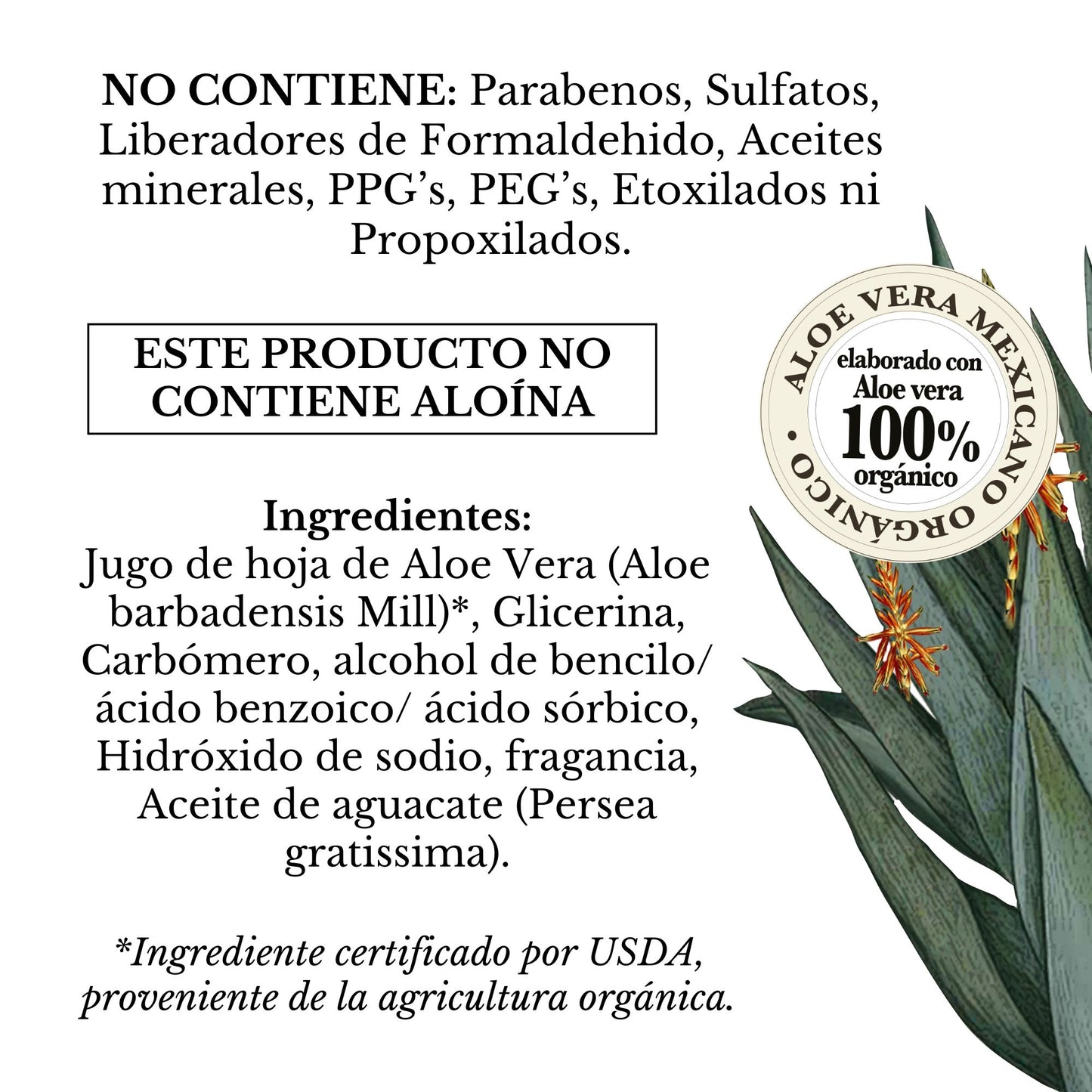 GEL HIDRO-REFRESCANTE DE ALOE VERA CORPORAL