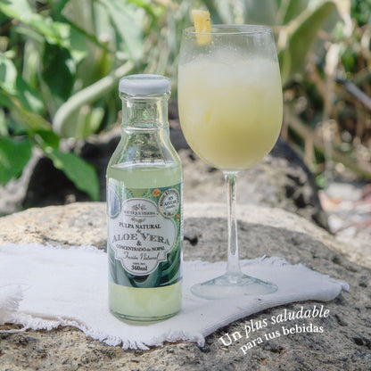 FUSIÓN: PULPA DE ALOE Y CONCENTRADO DE NOPAL