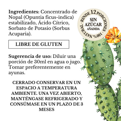 CONCENTRADO NATURAL DE NOPAL