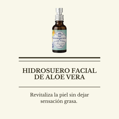KIT BUEN FIN: Pulpa de aloe vera + Gel corporal + Hidrosuero facial