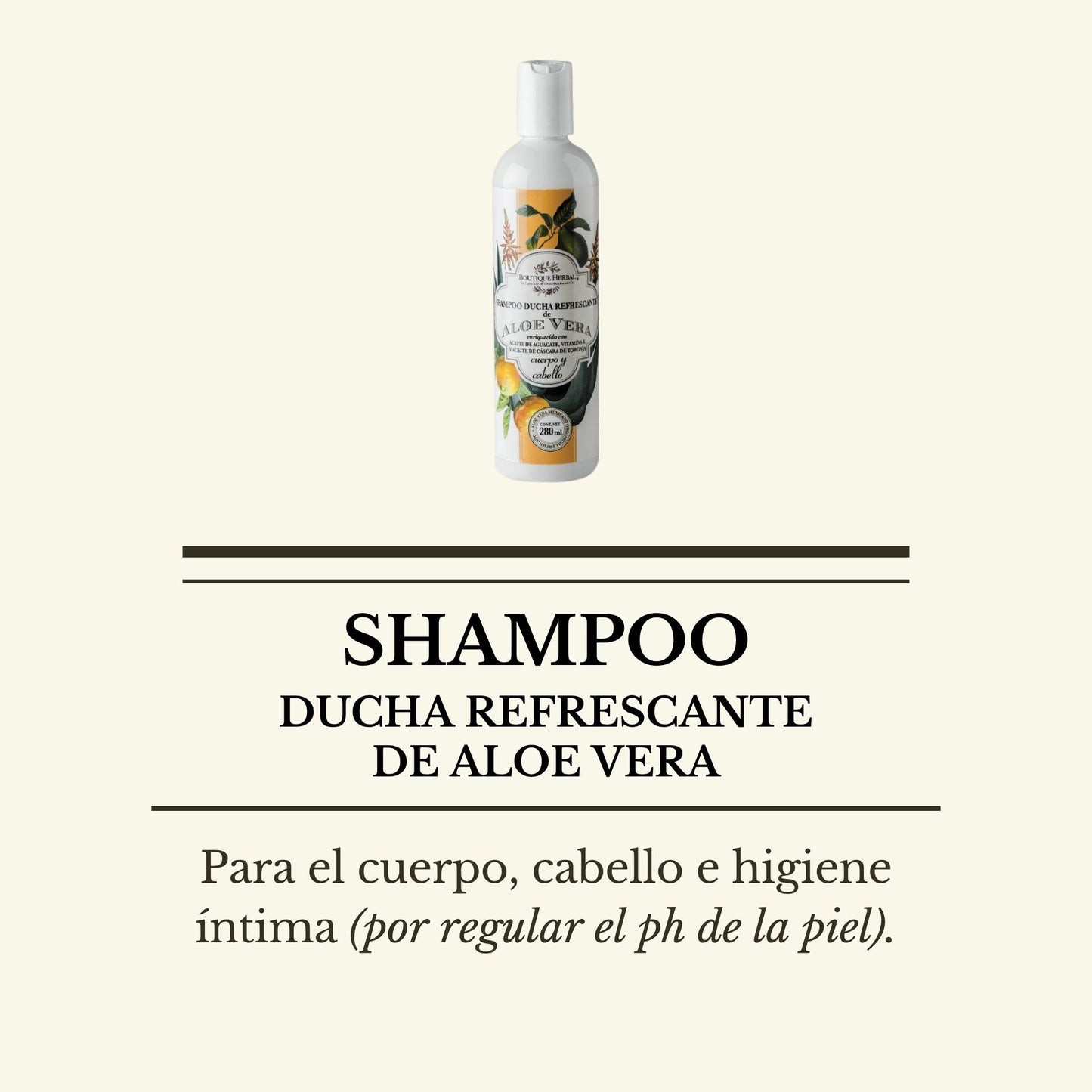 SHAMPOO DE ALOE VERA