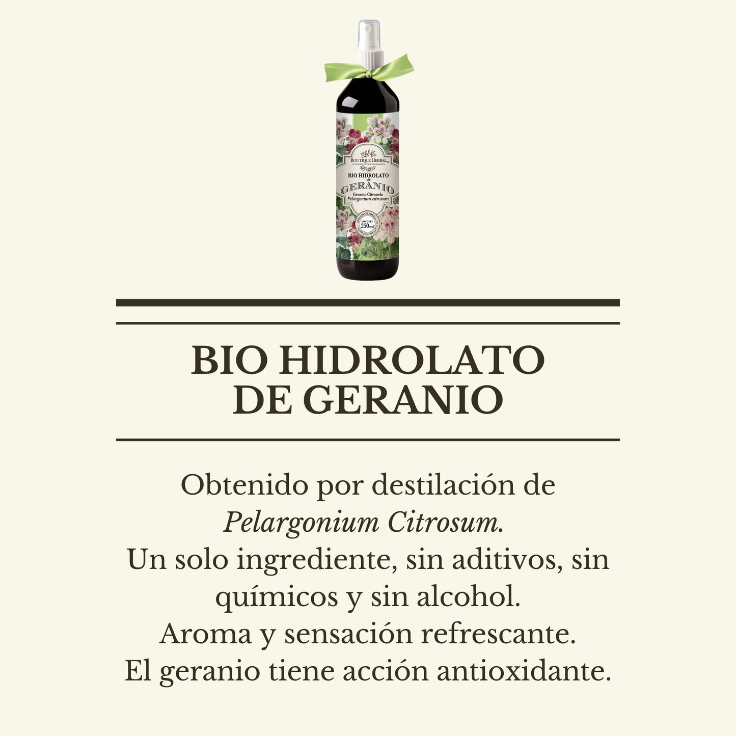 BIO HIDROLATO DE GERANIO