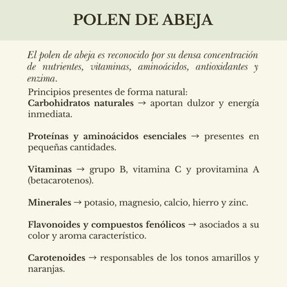 POLEN ORGÁNICO MULTIFLORA