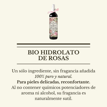 BIO HIDROLATO DE ROSAS
