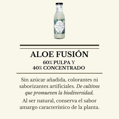 ALOE FUSIÓN: PULPA Y CONCENTRADO DE ALOE VERA