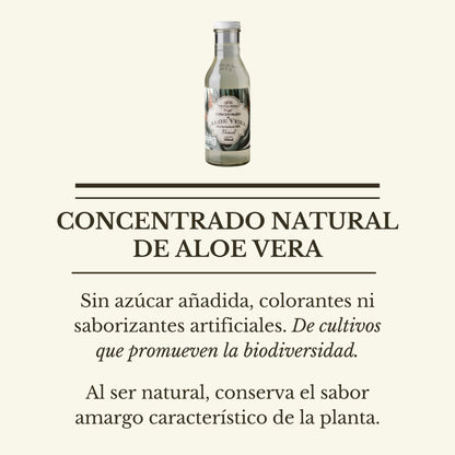 CONCENTRADO DE ALOE VERA NATURAL DE CULTIVOS MEXICANOS