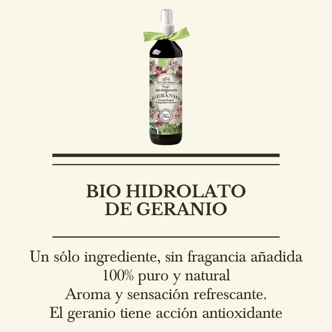 BIO HIDROLATO DE GERANIO