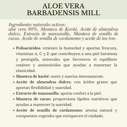 CREMA "RENOVACIÓN PROFUNDA" DE ALOE VERA