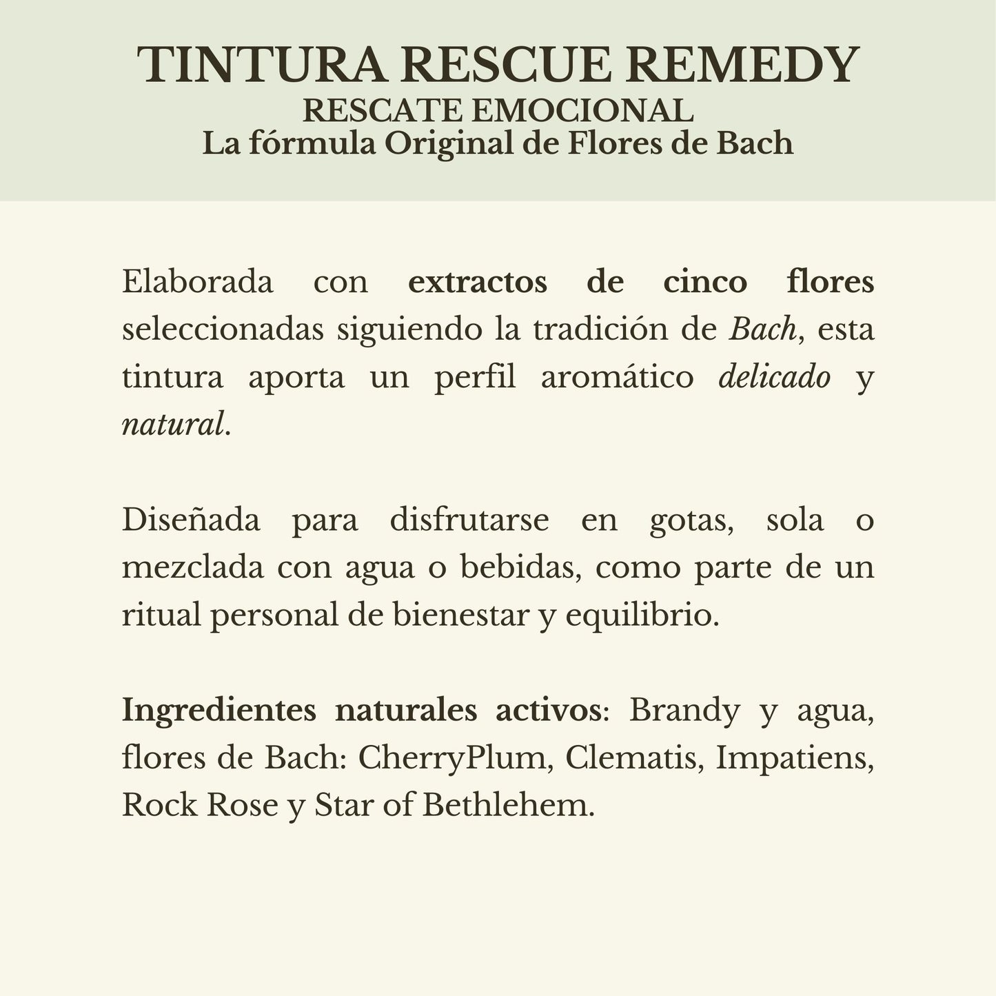 TINTURA RESCUE REMEDY