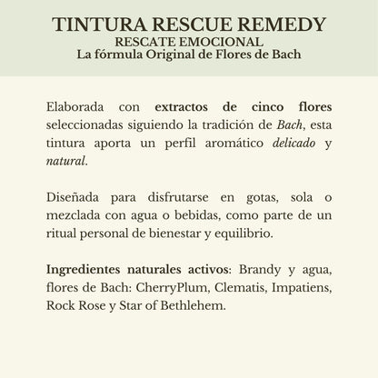 TINTURA RESCUE REMEDY
