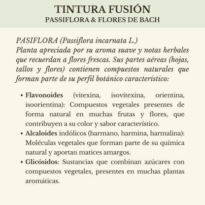 TINTURA FUSIÓN  PASIFLORA