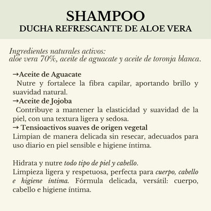 SHAMPOO DE ALOE VERA