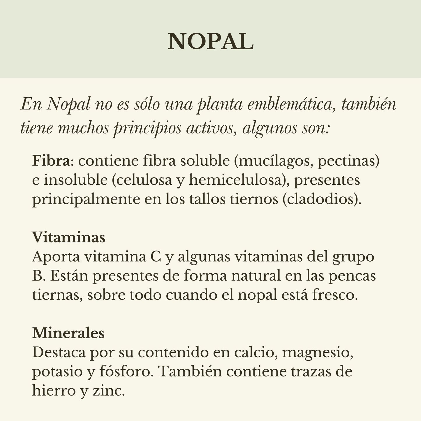 FUSIÓN: PULPA DE ALOE Y CONCENTRADO DE NOPAL
