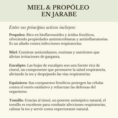 JARABE MIEL & PROPÓLEO