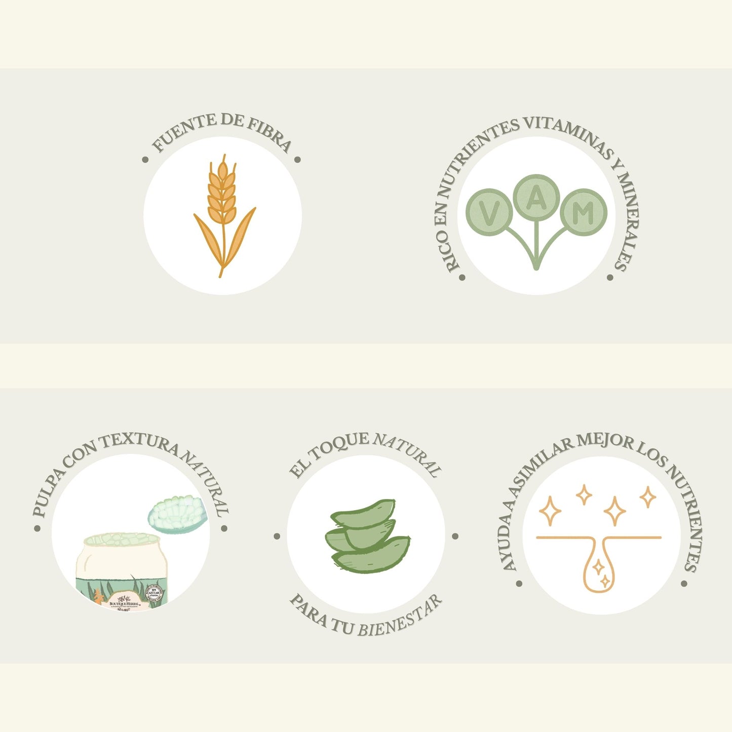 KIT BUEN FIN: Pulpa de aloe vera + Gel corporal + Hidrosuero facial