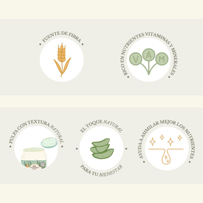 KIT BUEN FIN: Pulpa de aloe vera + Gel corporal + Hidrosuero facial