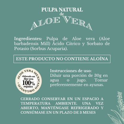 KIT BUEN FIN: Pulpa de aloe vera + Gel corporal + Hidrosuero facial