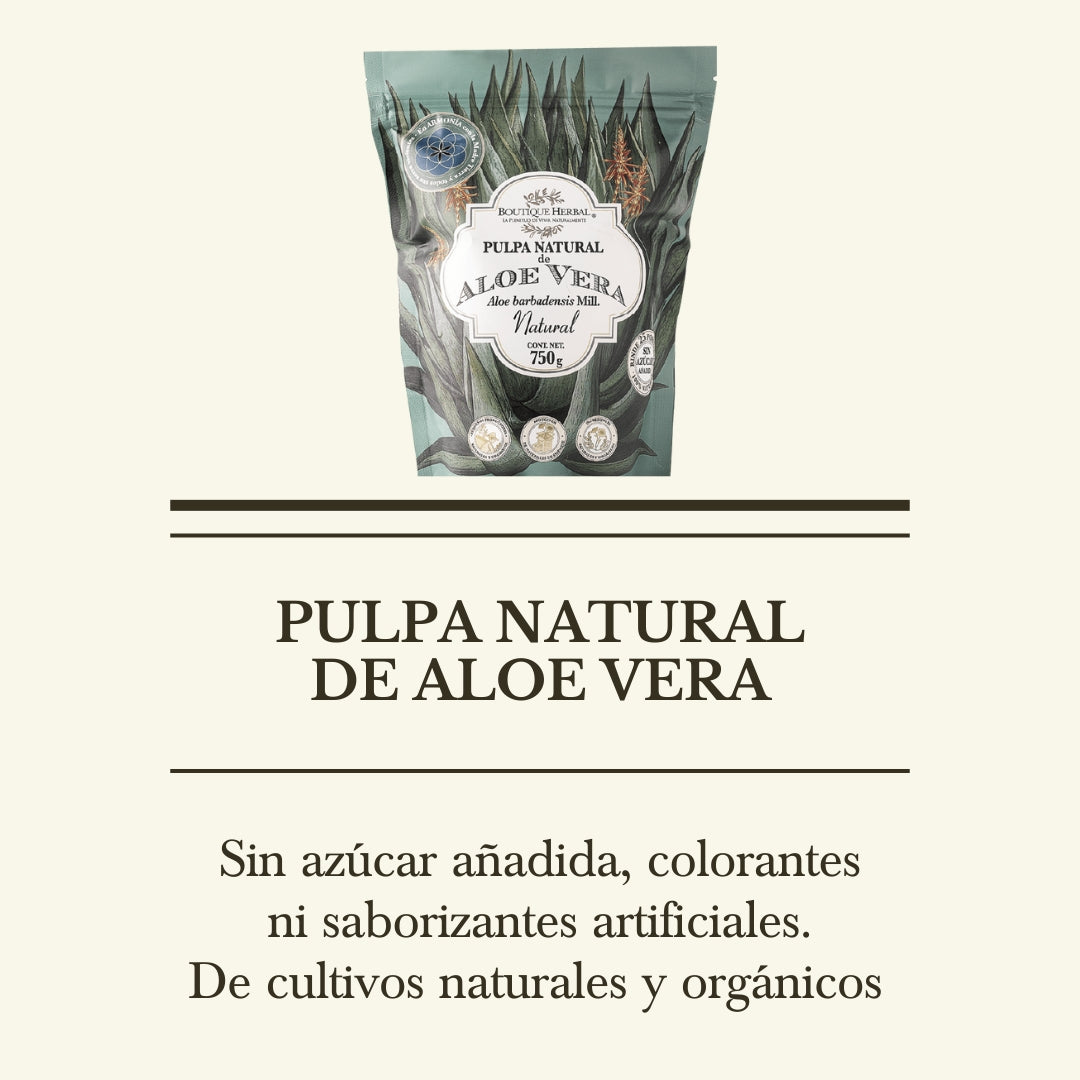 REFILL PULPA DE ALOE VERA ORGÁNICO