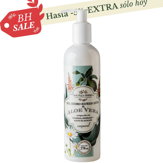 GEL HIDRO-REFRESCANTE DE ALOE VERA CORPORAL