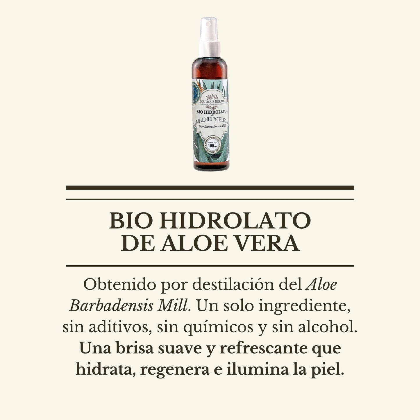 MINI HIDROLATO DE ALOE VERA (100ml)