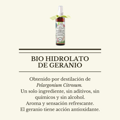 MINI HIDROLATO DE GERANIO (100ml)