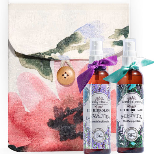 a. SET FLORAL DE VIAJE