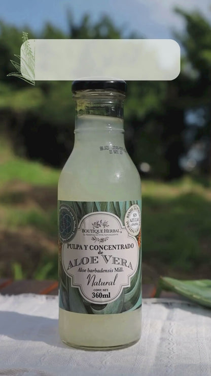 ALOE FUSIÓN: PULPA Y CONCENTRADO DE ALOE VERA